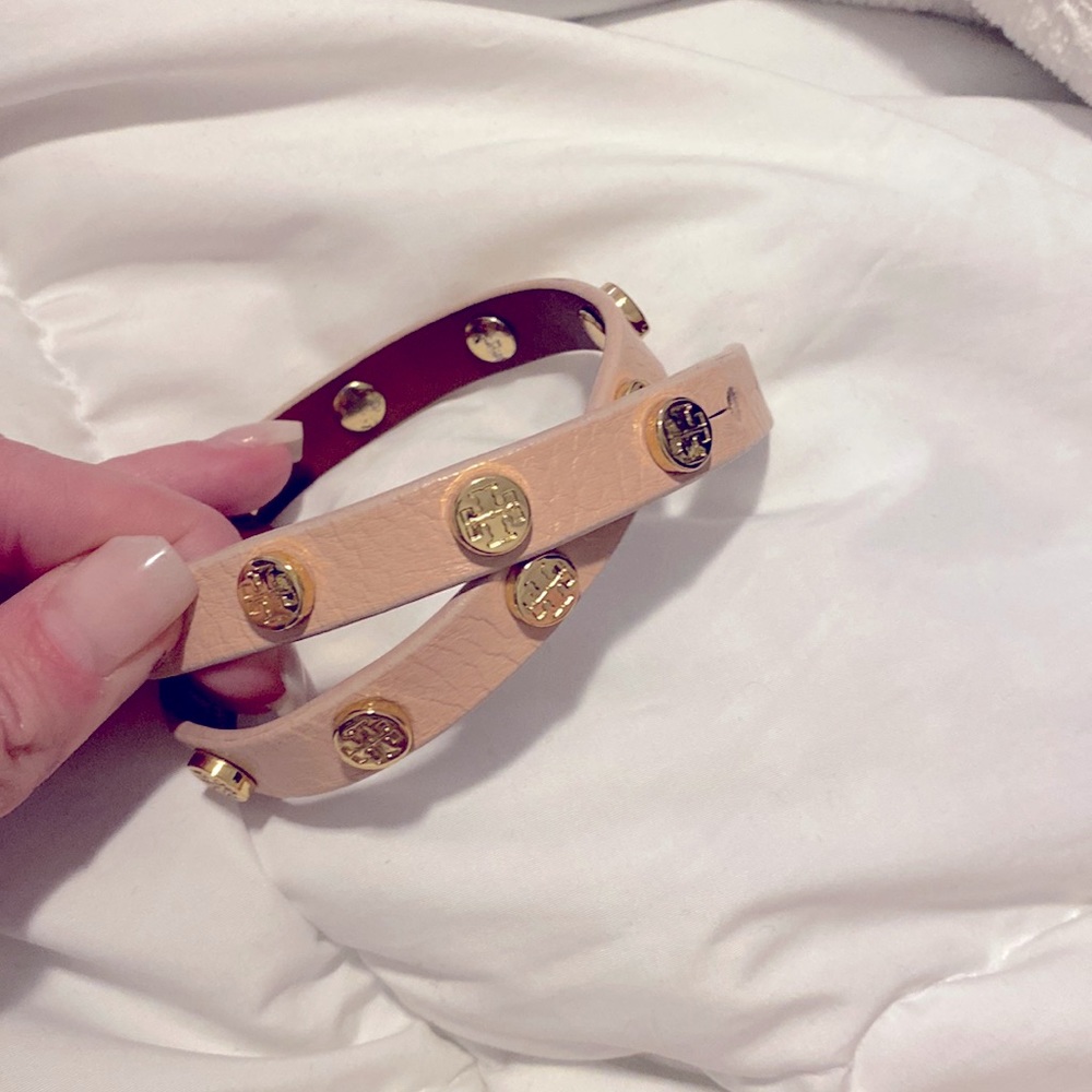 Tory Burch leather bracelet